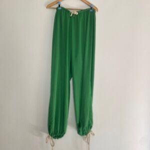 Rumores M Satin Wide Tappered Leg Pants